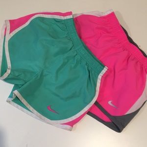 Girls Nike size 6 - 2 pairs of shorts